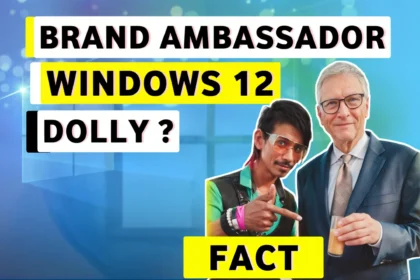 Dolly Chaiwala and Bill gates the brand ambassador of Windows 12. fact of the brand ambassador of Windows12